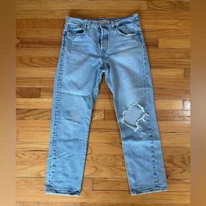 Levi’s Wedgie straight jeans women’s size 31X27